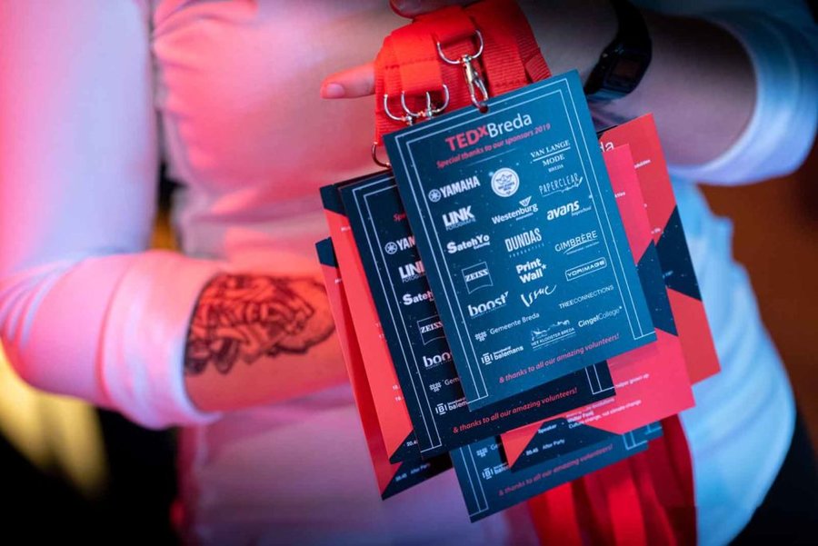 Enkele sponsors van TEDxBreda